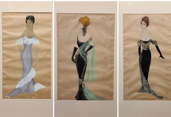 Эскизы авангардиста Ивана Пуни
в галерее «Bersoantik»